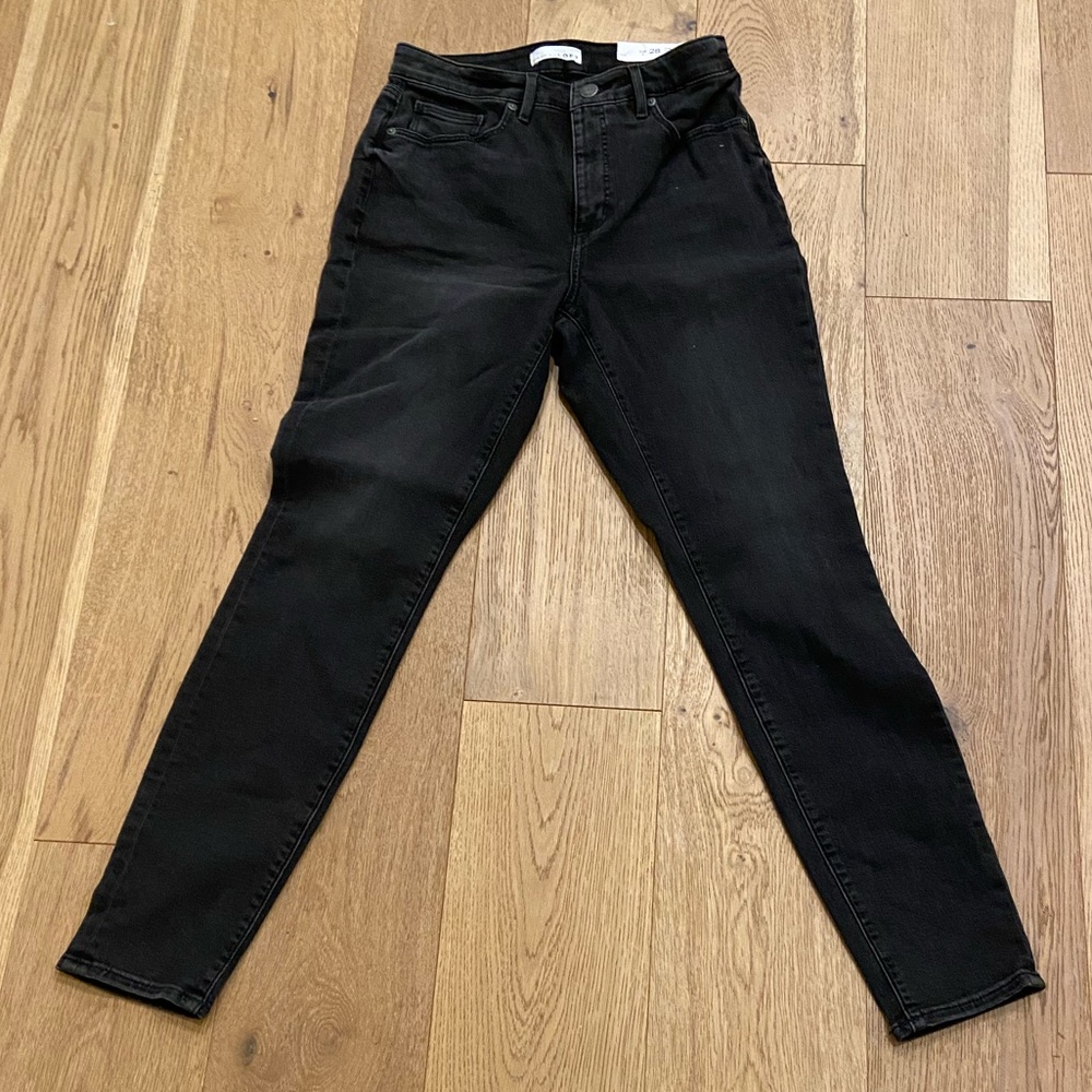 Loft Curvy High Waist Skinny Jeans